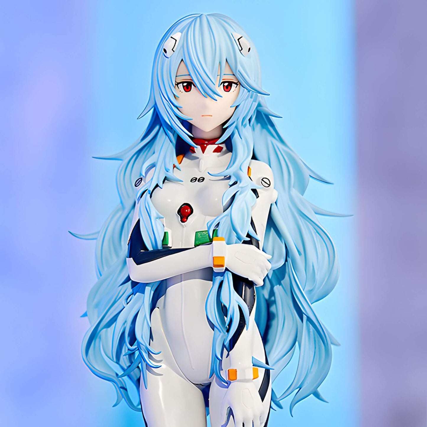 Good Smile Pop Up Parade Rebuild Of Evangelion Rei Long Hair Ver Figure p10