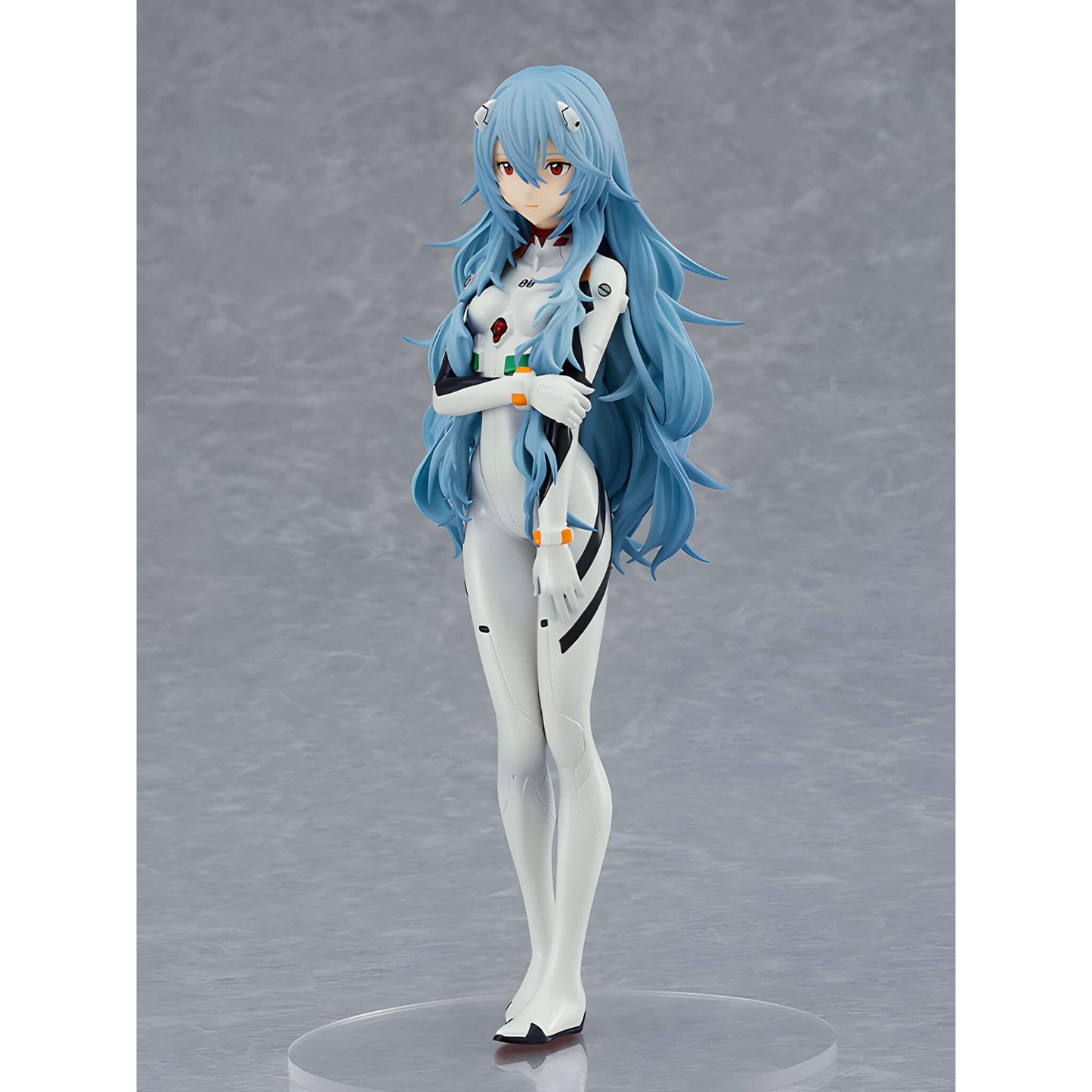 Good Smile Pop Up Parade Rebuild Of Evangelion Rei Long Hair Ver Figure p4