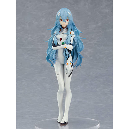 Good Smile Pop Up Parade Rebuild Of Evangelion Rei Long Hair Ver Figure p5