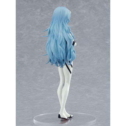 Good Smile Pop Up Parade Rebuild Of Evangelion Rei Long Hair Ver Figure p6