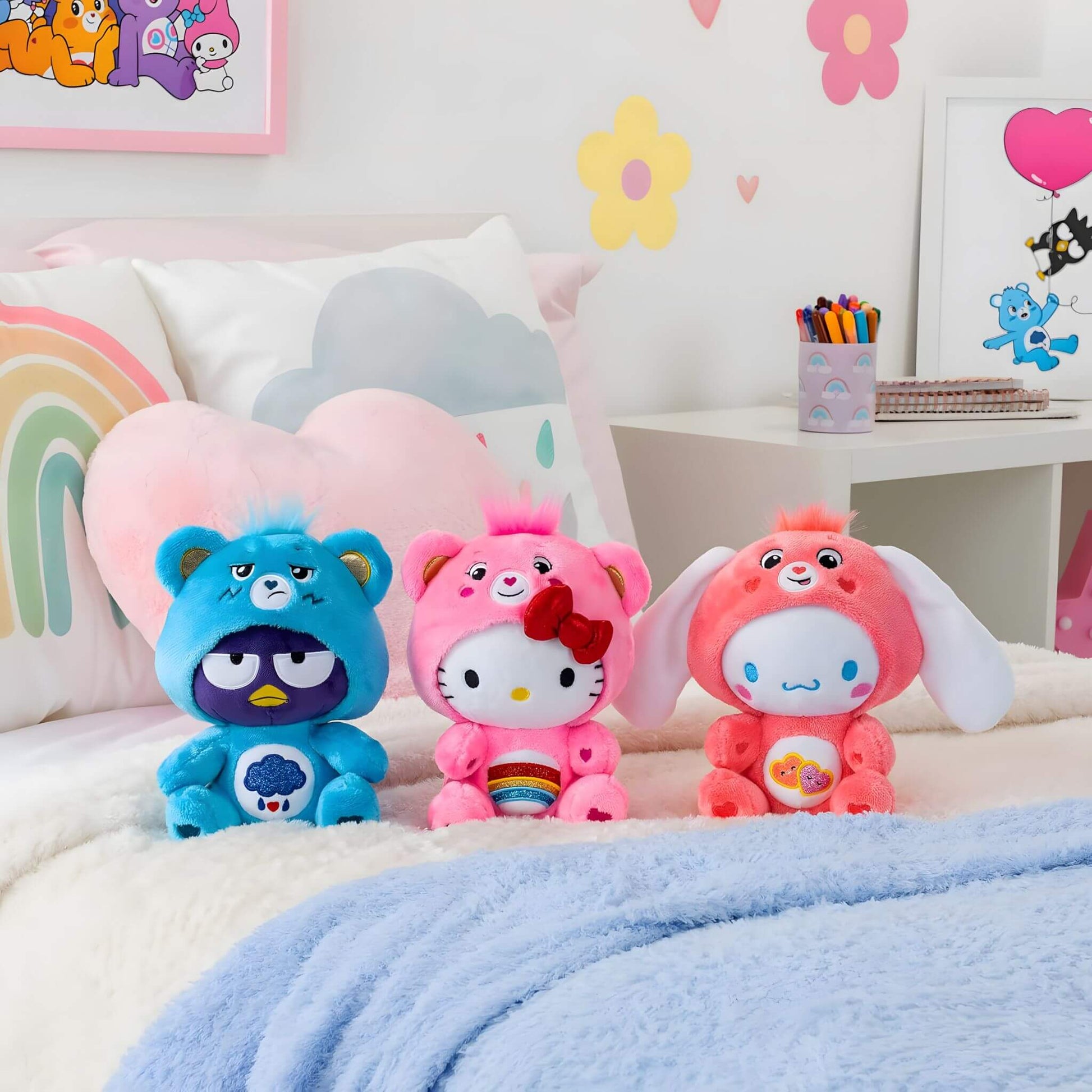 Hello Kitty and Friends x Care Bear 8 inch plush Collection p2