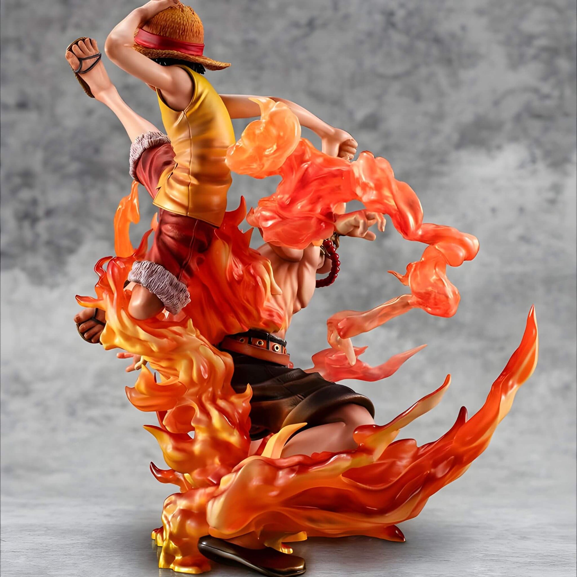 Megahouse One Piece Portrait of Pirates Luffy & Ace Statue p4