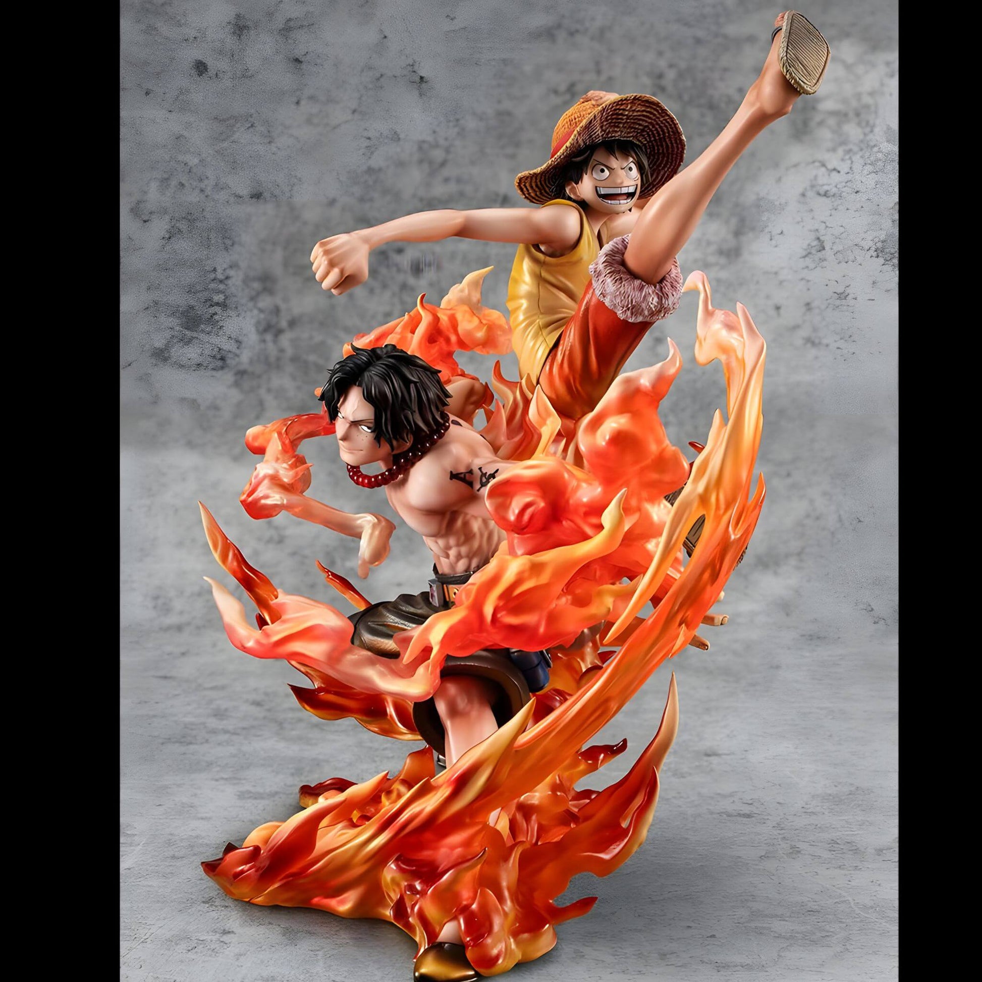 Megahouse One Piece Portrait of Pirates Luffy & Ace Statue p6