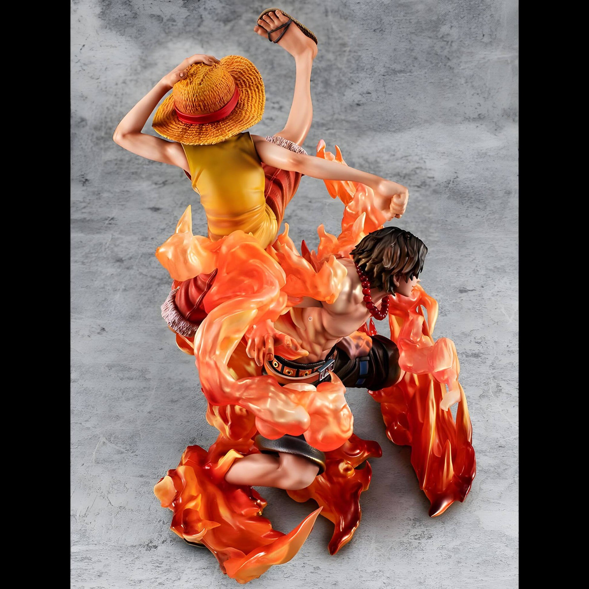 Megahouse One Piece Portrait of Pirates Luffy & Ace Statue p7