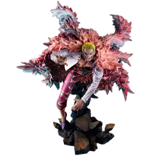 Megahouse One Piece Portrait of Pirates SA-Maximum Heavenly Demon Donquixote Doflamingo figure p1