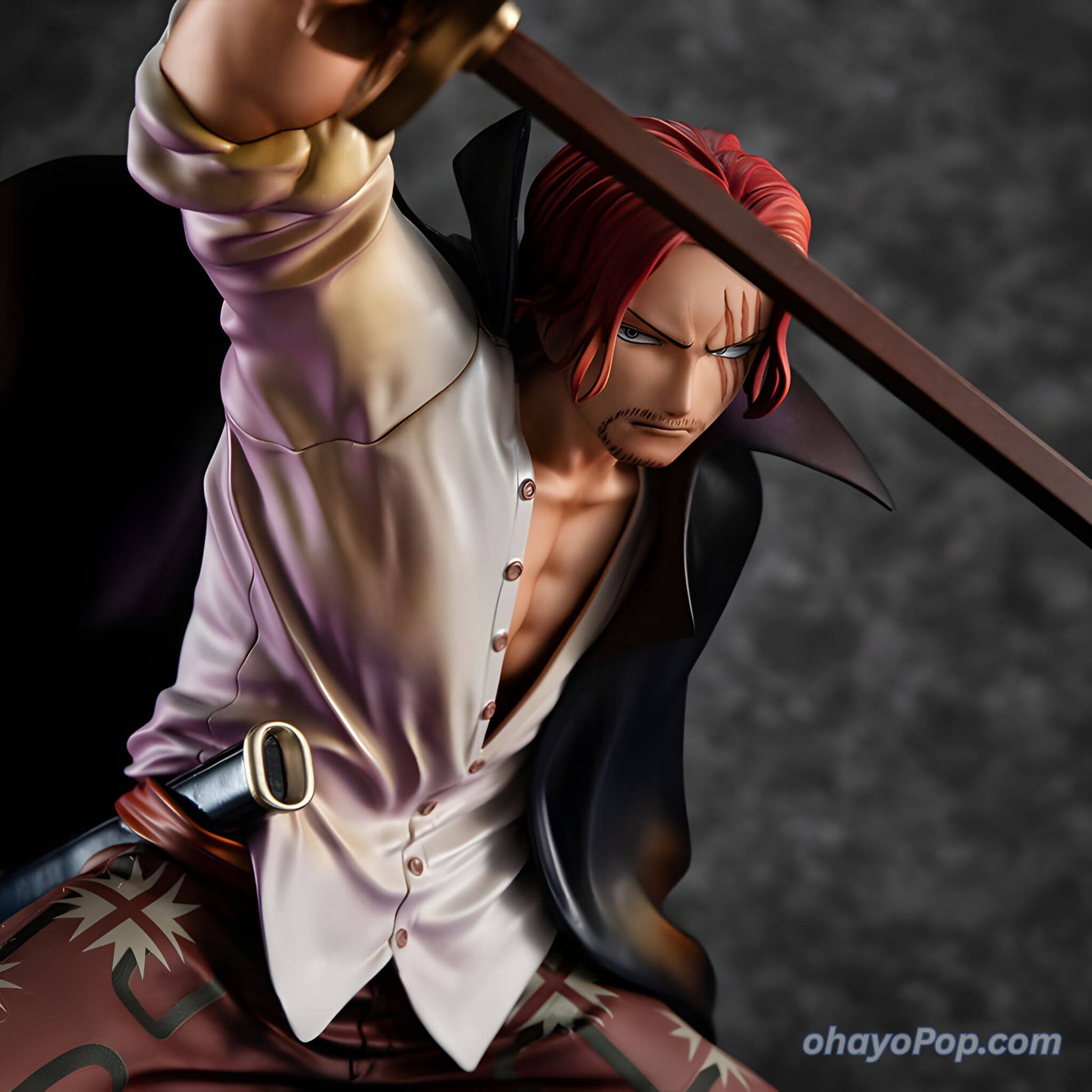 Megahouse Portrait of Pirates One Piece Red-haired Shanks (Playback Memories) Statue p2