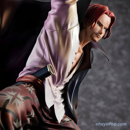 Megahouse Portrait of Pirates One Piece Red-haired Shanks (Playback Memories) Statue p3