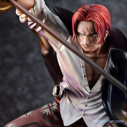 Megahouse Portrait of Pirates One Piece Red-haired Shanks (Playback Memories) Statue p4