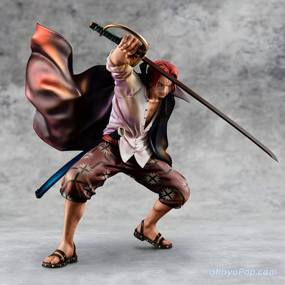 Megahouse Portrait of Pirates One Piece Red-haired Shanks (Playback Memories) Statue p6