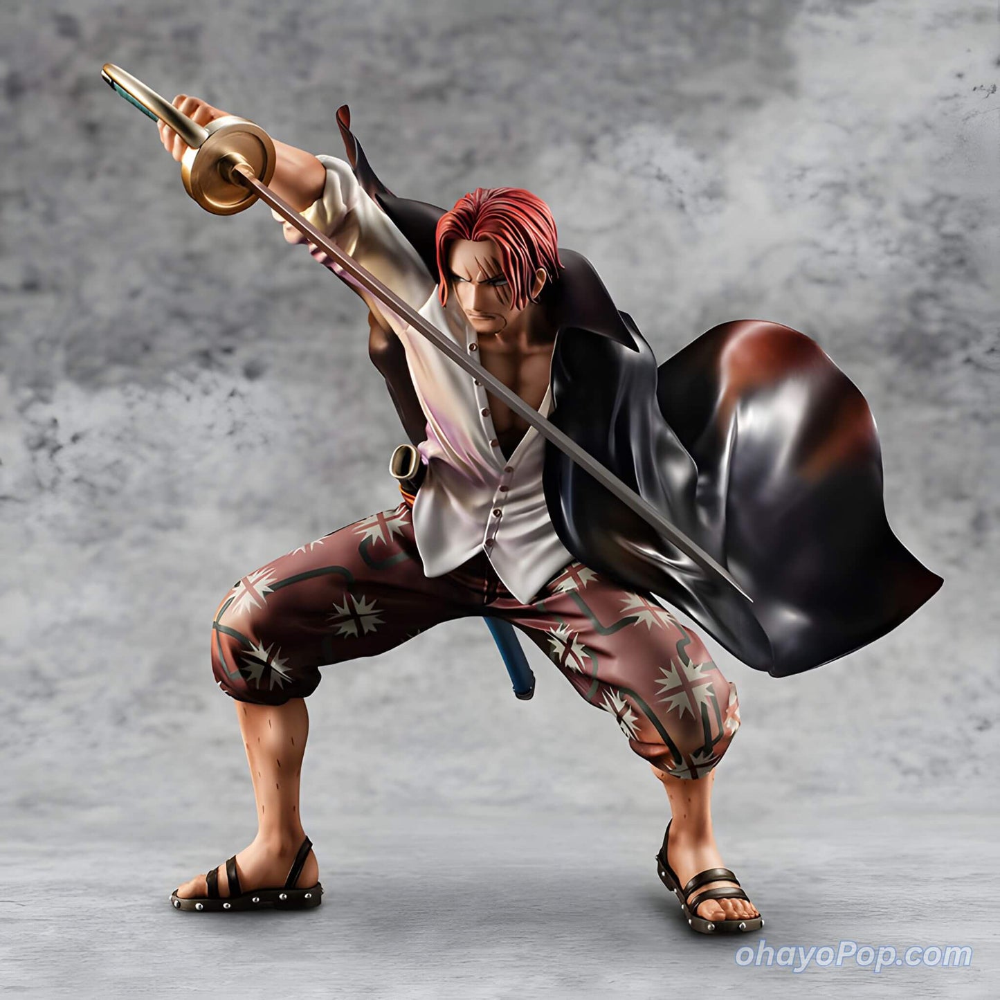 Megahouse Portrait of Pirates One Piece Red-haired Shanks (Playback Memories) Statue p7