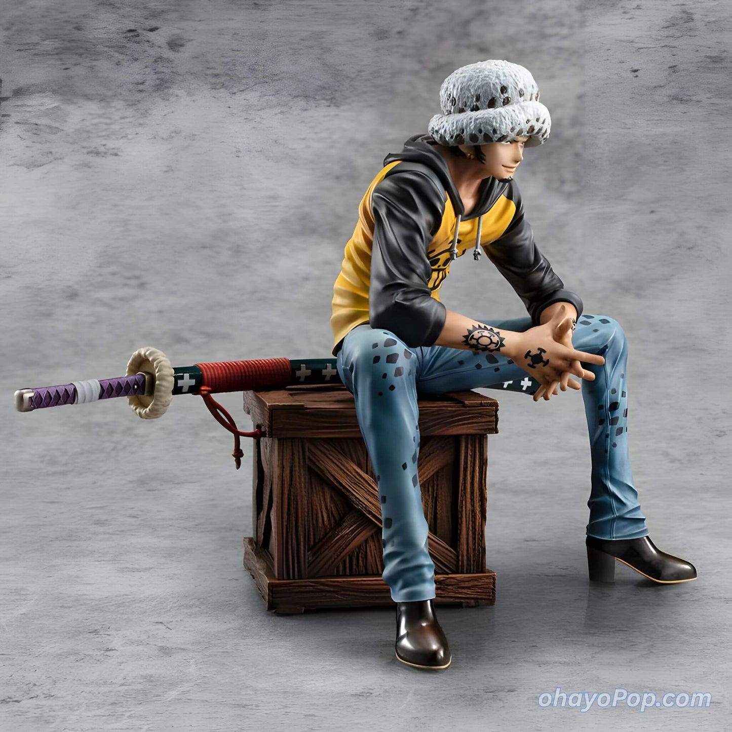 Megahouse One Piece Portrait of Pirates Playback Memories Trafalgar Law Statue p2