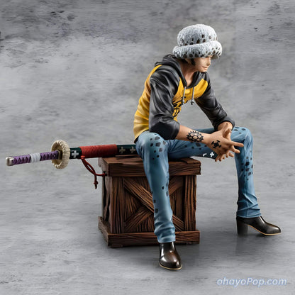 Megahouse One Piece Portrait of Pirates Playback Memories Trafalgar Law Statue p2