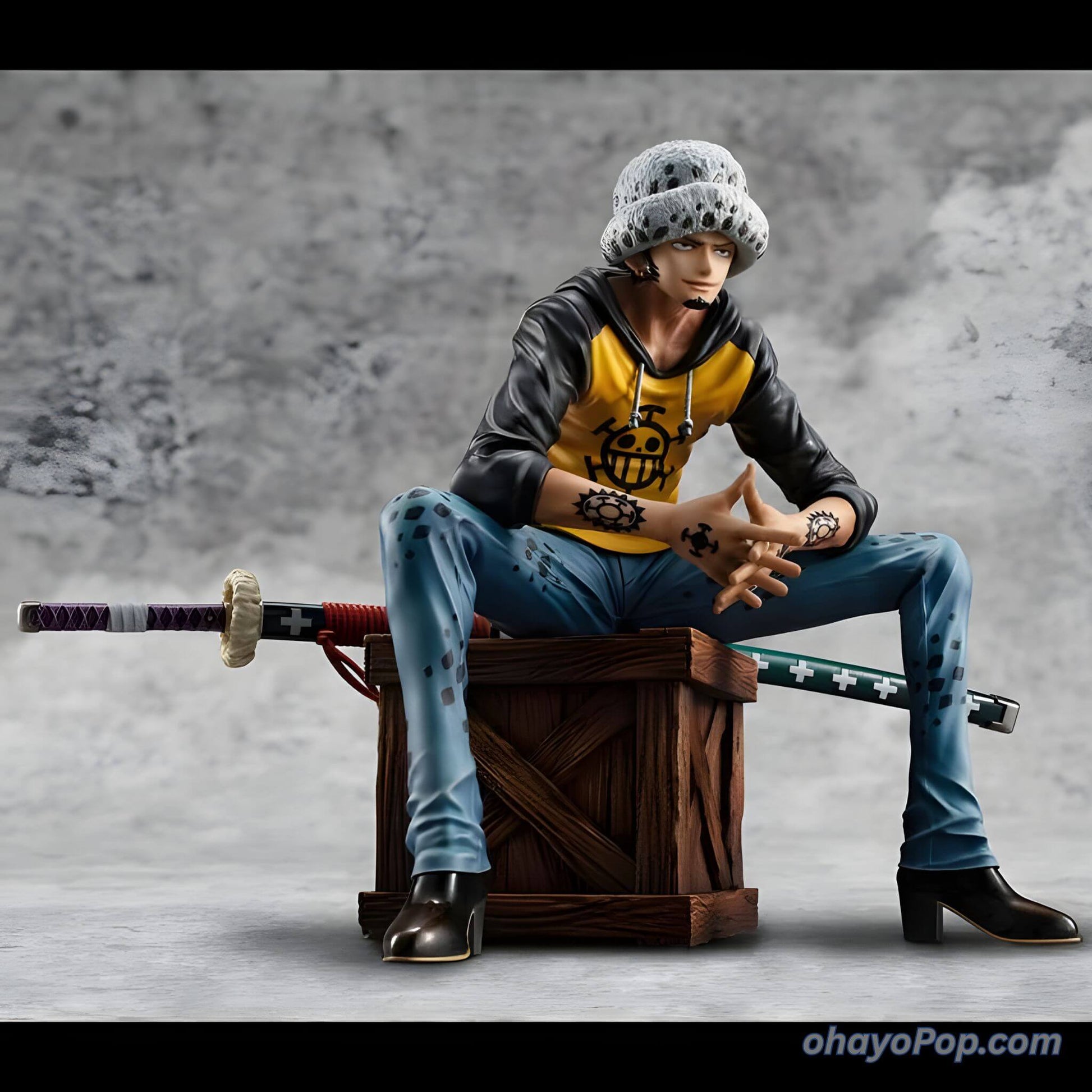 Megahouse One Piece Portrait of Pirates Playback Memories Trafalgar Law Statue p3