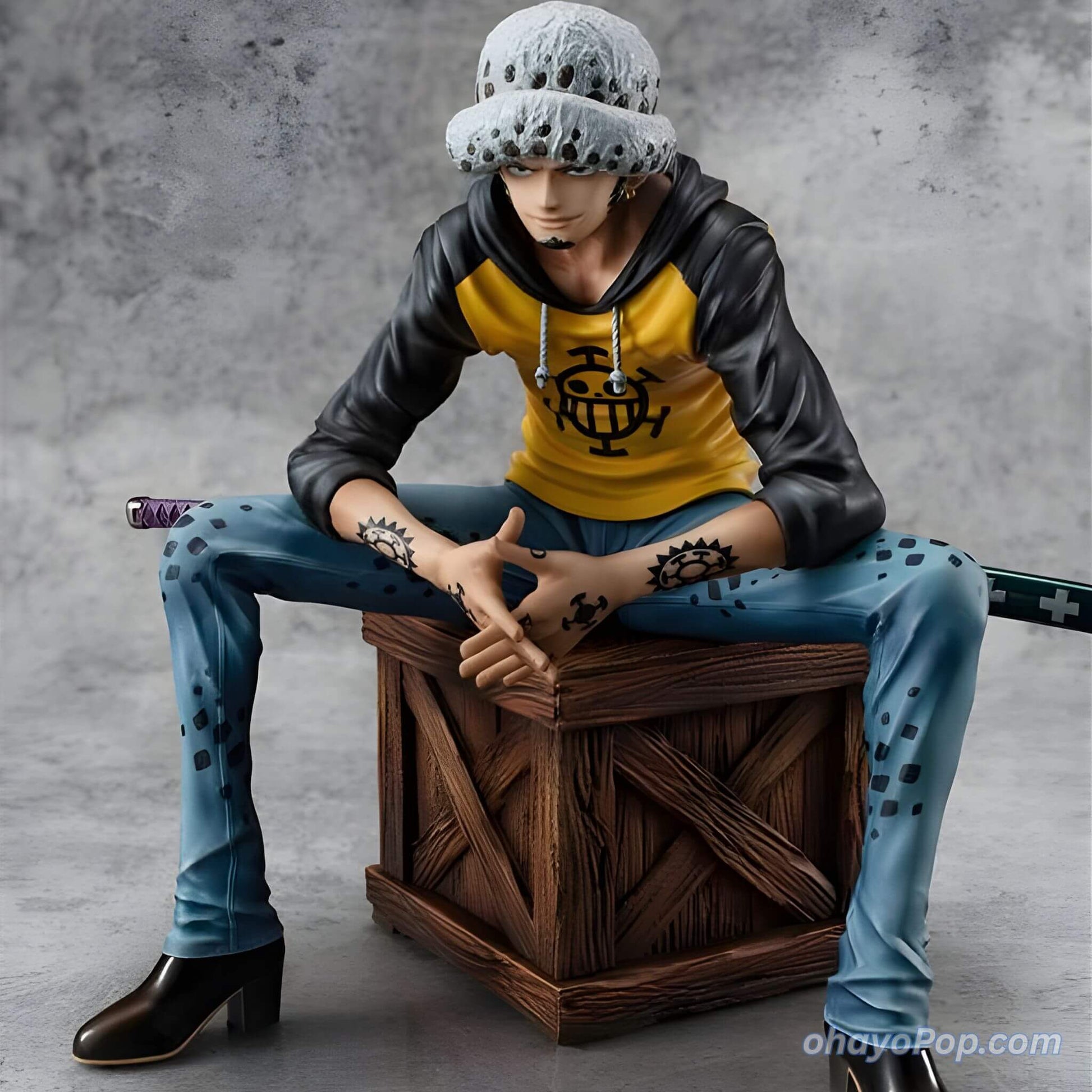 Megahouse One Piece Portrait of Pirates Playback Memories Trafalgar Law Statue p4