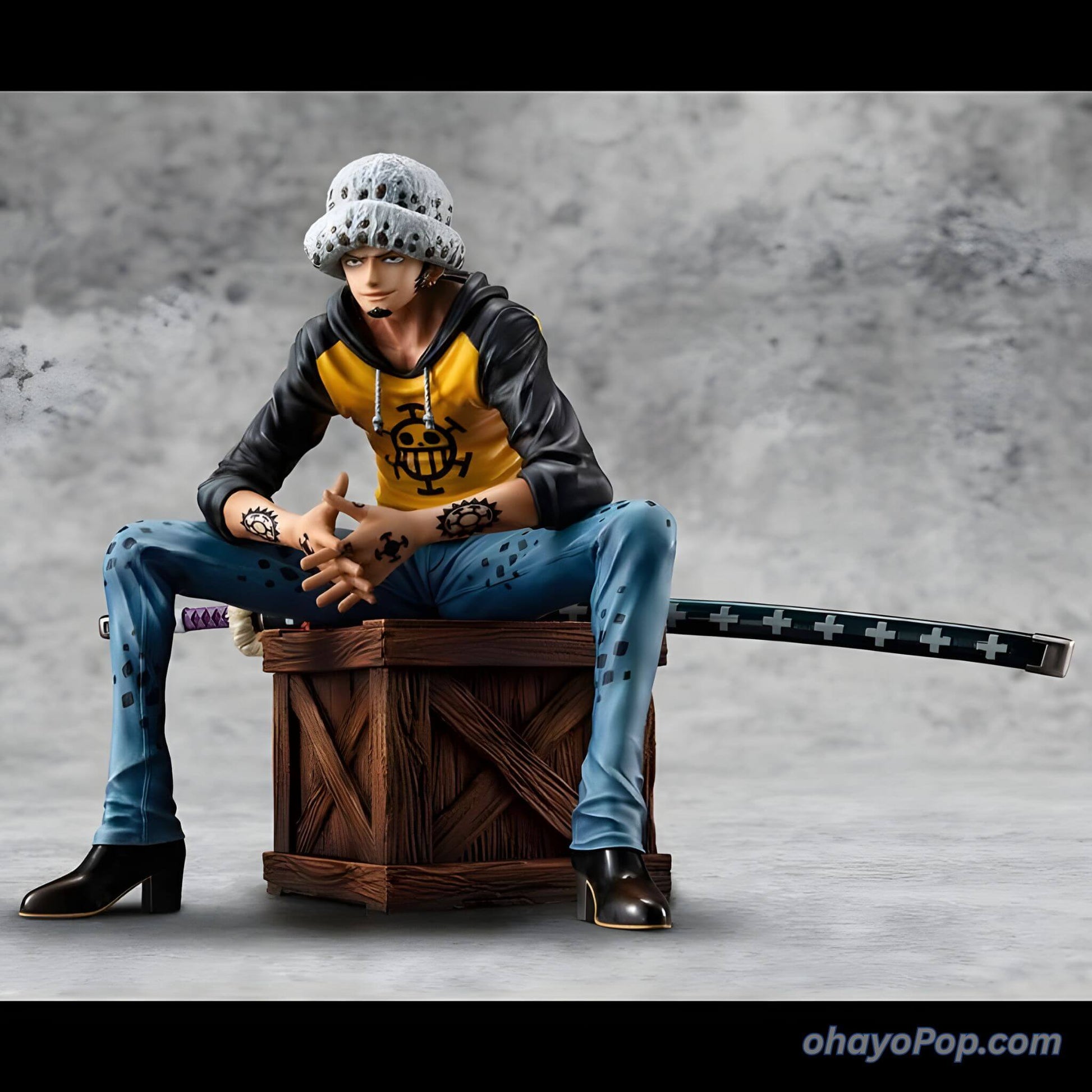 Megahouse One Piece Portrait of Pirates Playback Memories Trafalgar Law Statue p5