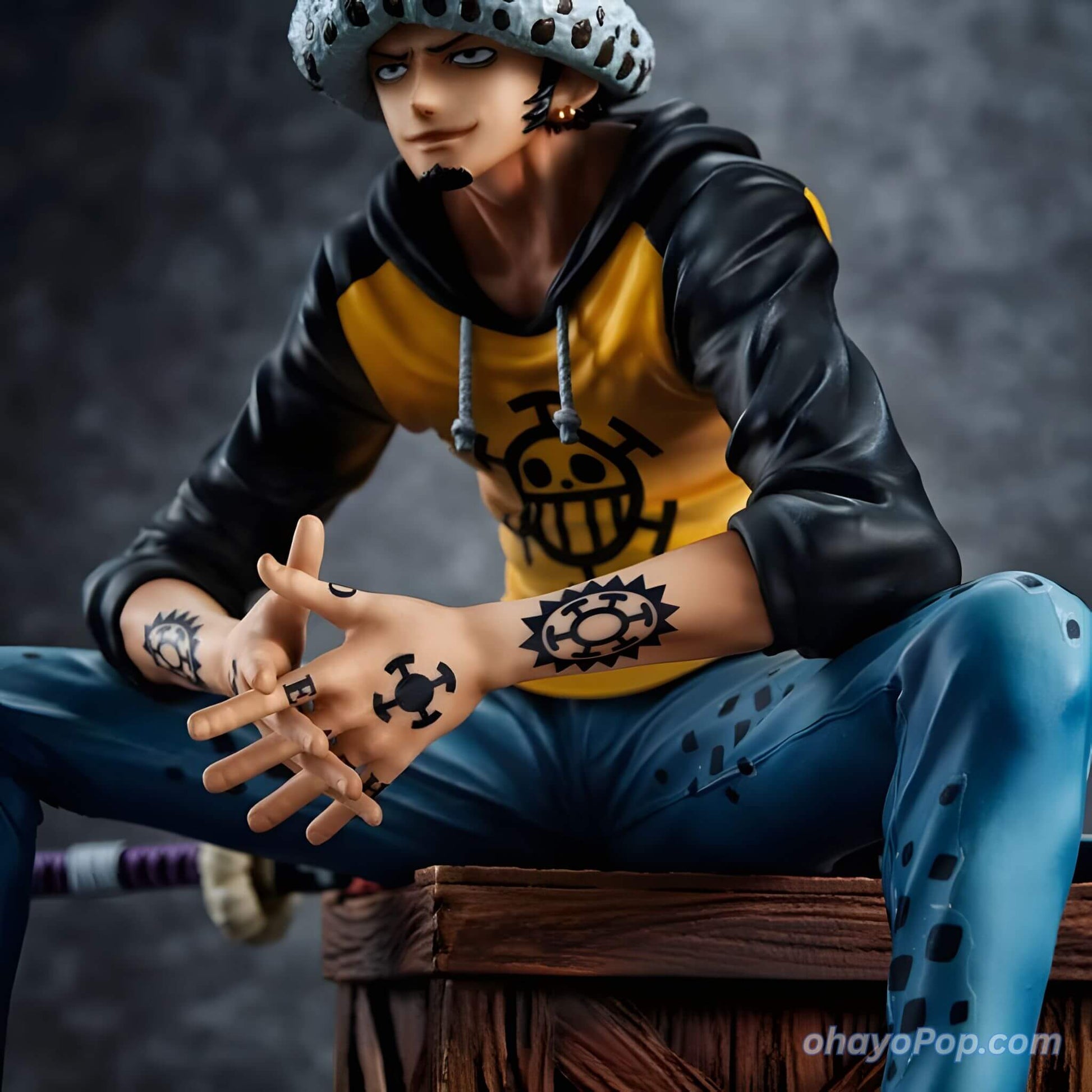 Megahouse One Piece Portrait of Pirates Playback Memories Trafalgar Law Statue p10