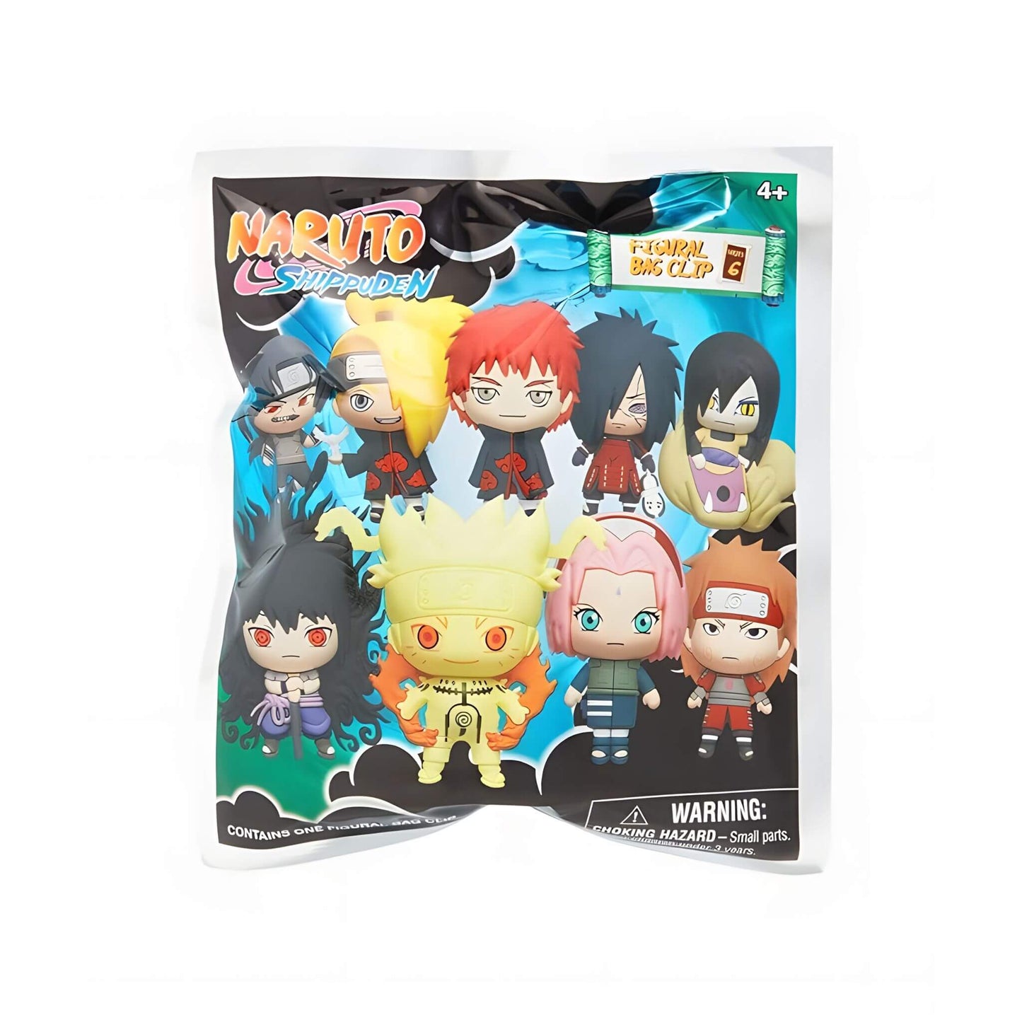 Naruto Series6 3D Foam Bag Clip p1