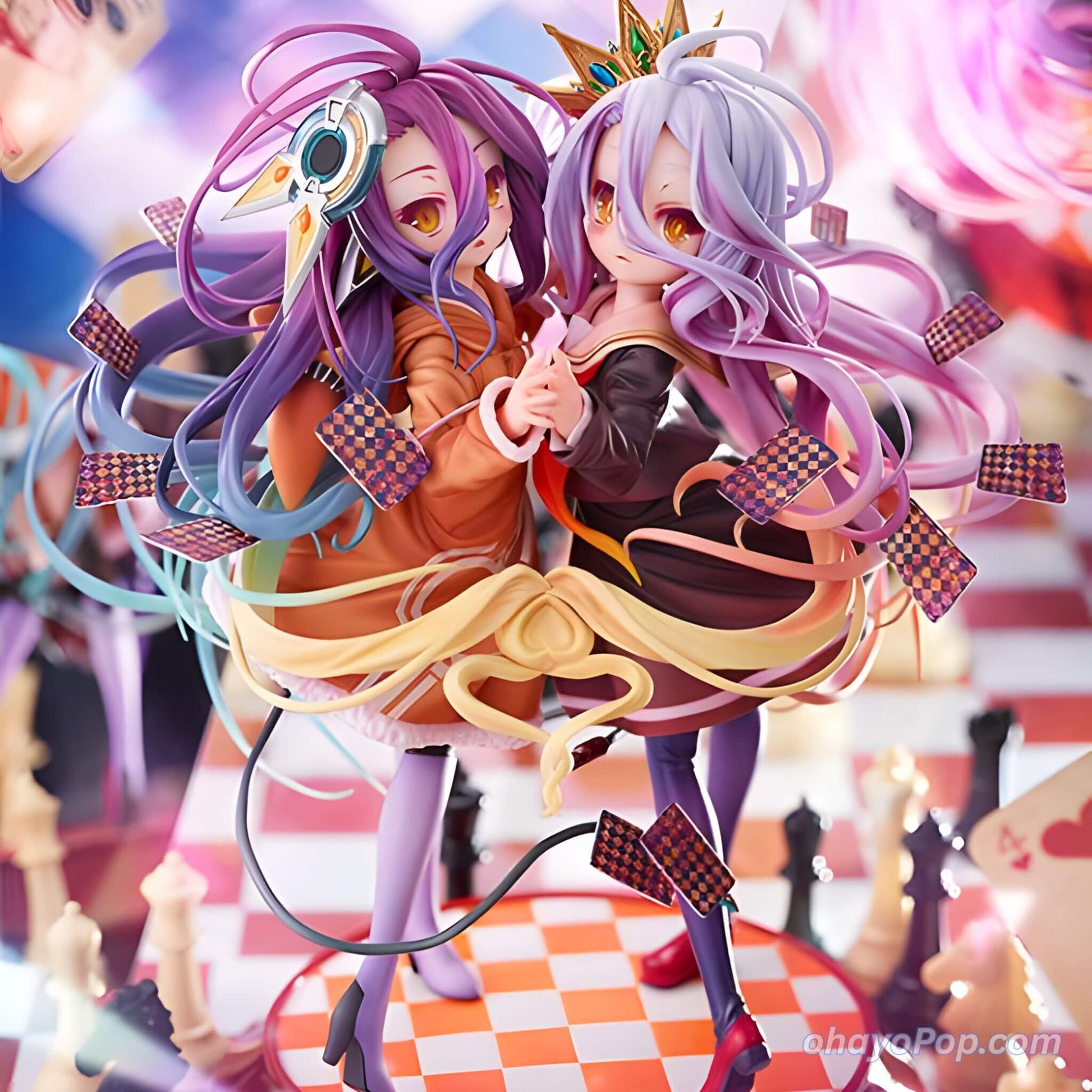 Phat No Game No Life Shiro & Schwi 1/7 Scale Figure p7