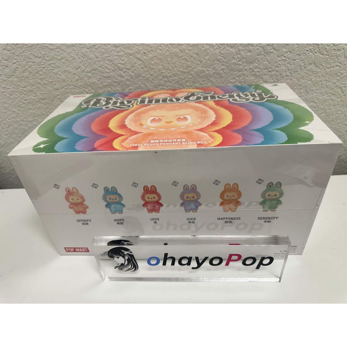 100% Authentic - Pop Mart Labubu The Monsters Big Into Energy V3 Vinyl Plush Blind Box