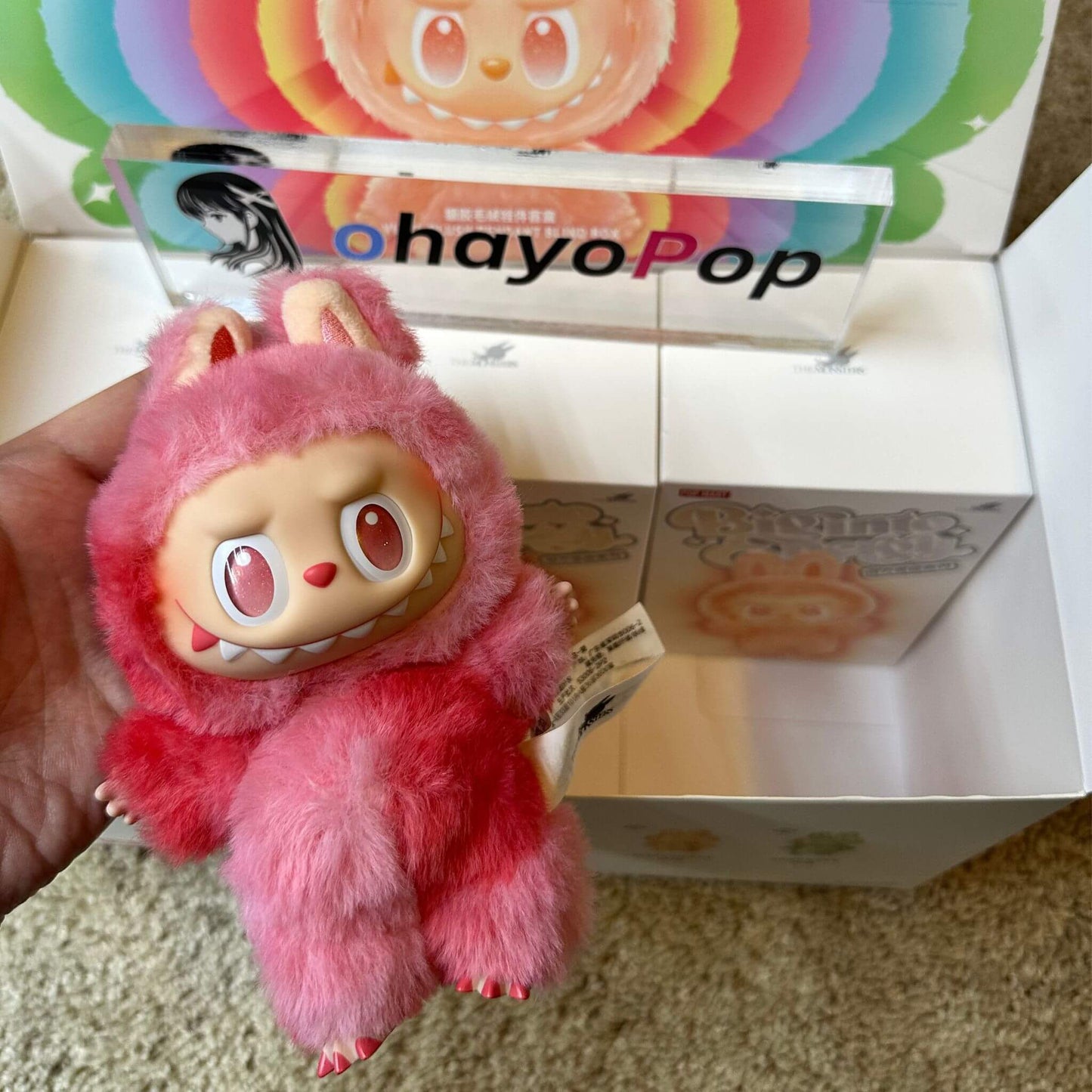 100% Authentic - Pop Mart Labubu The Monsters Big Into Energy V3 Vinyl Plush Blind Box