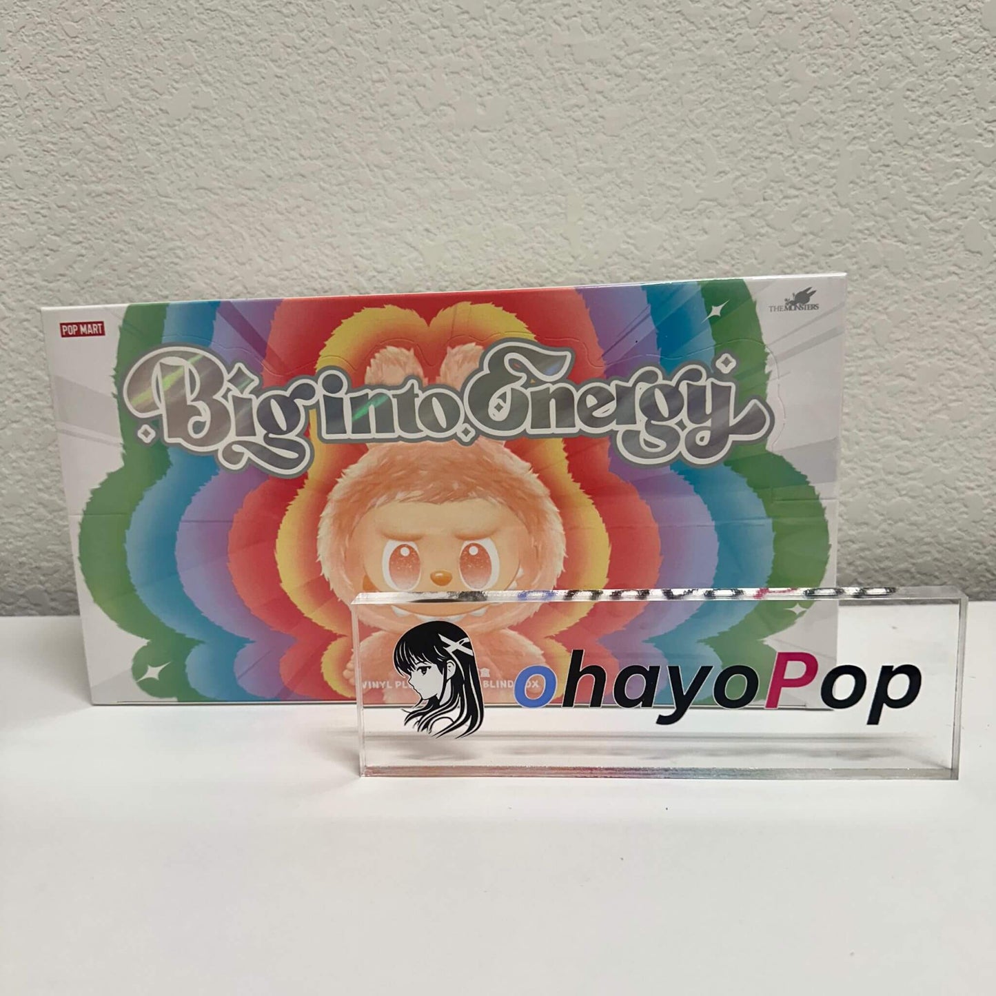 100% Authentic - Pop Mart Labubu The Monsters Big Into Energy V3 Vinyl Plush Blind Box