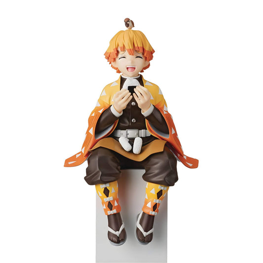 Sega Demon Slayer Zenitsu Agatsuma Premium Perching Figure p1 front view