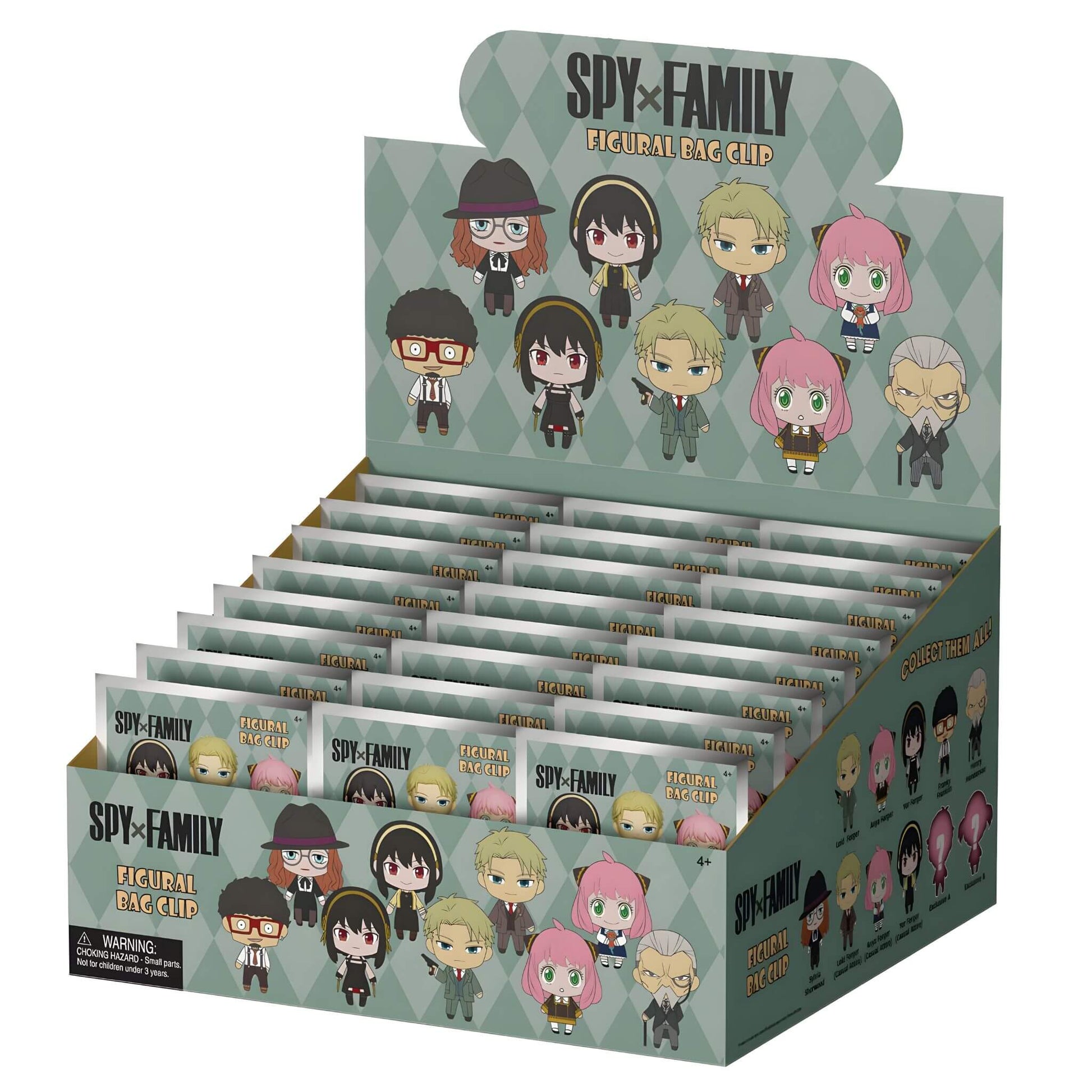 Spy X Family 3D Family Bag Clip Series 1 p1