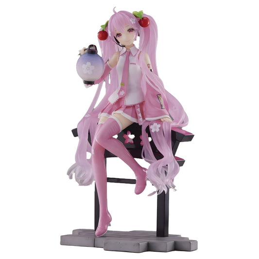 Taito Hatsune Miku Sakura Lantern Ver AMP FIgure p2