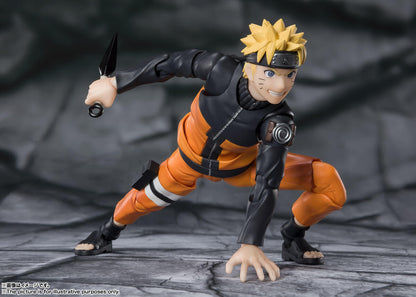 Tamashii Nation Naruto Shippuden Jinchuuriki Naruto Uzumaki S.H.Figuarts Action Figure p1