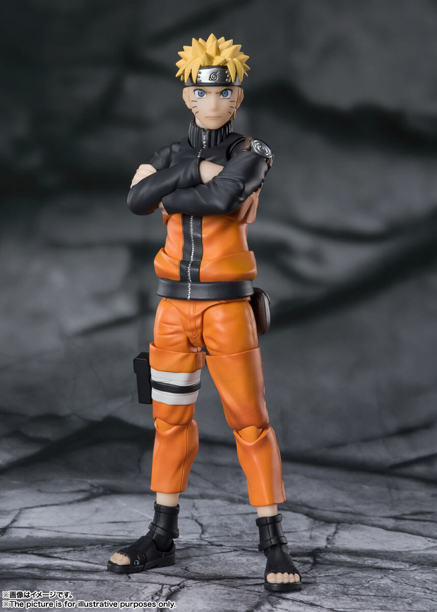 Tamashii Nation Naruto Shippuden Jinchuuriki Naruto Uzumaki S.H.Figuarts Action Figure p2