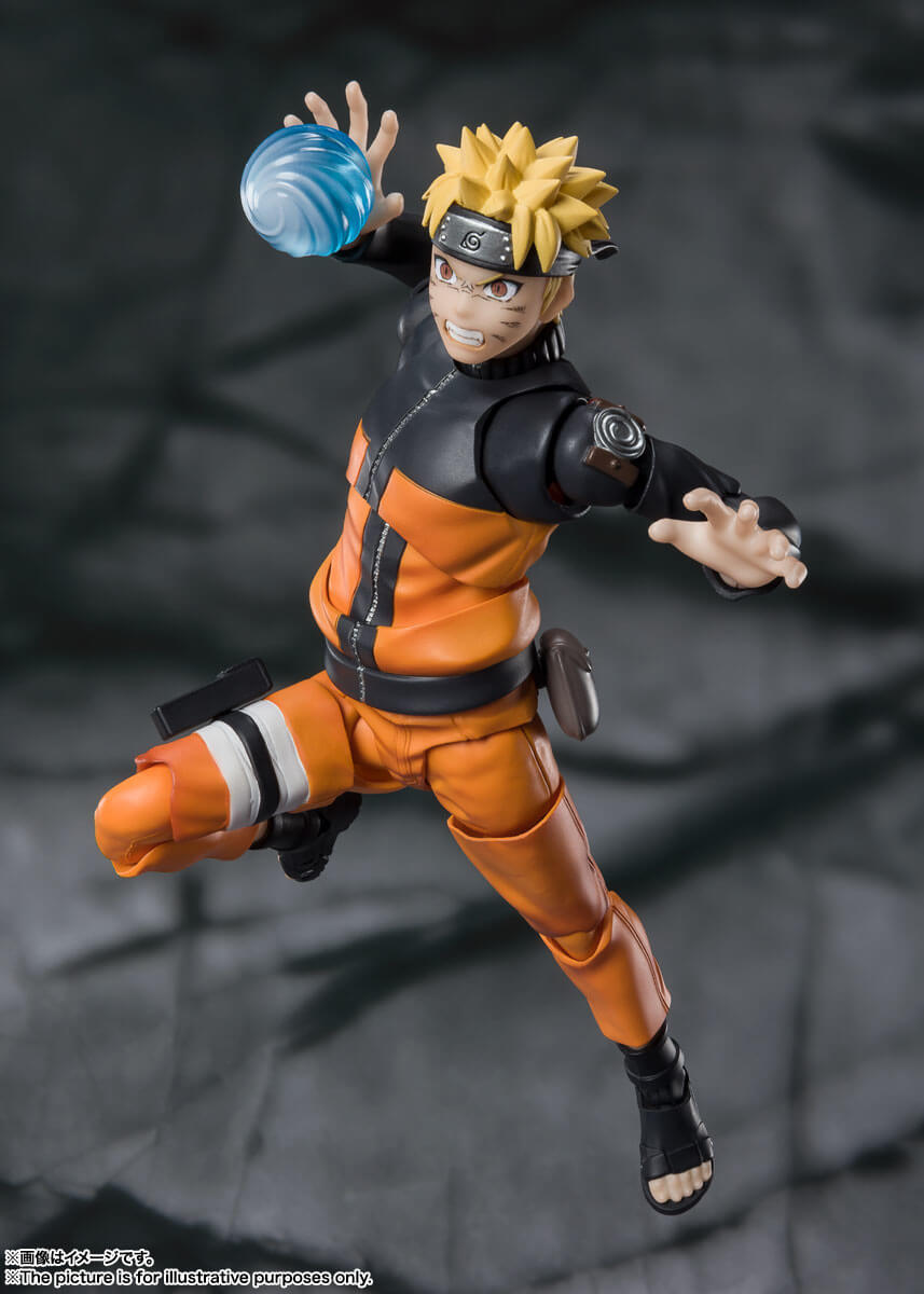 Tamashii Nation Naruto Shippuden Jinchuuriki Naruto Uzumaki S.H.Figuarts Action Figure p3