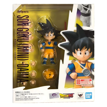 Tamashii Nations Dragon Ball Daima Goku (Mini) S.H.Figuarts AF, 2.8" Tall