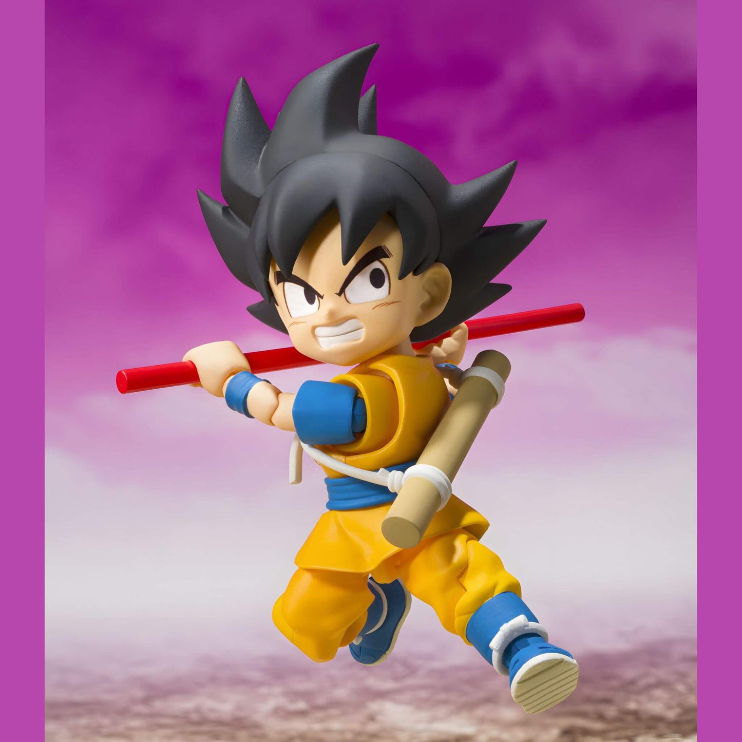 Tamashii Nations Dragon Ball Daima Goku (Mini) S.H.Figuarts AF, 2.8" Tall