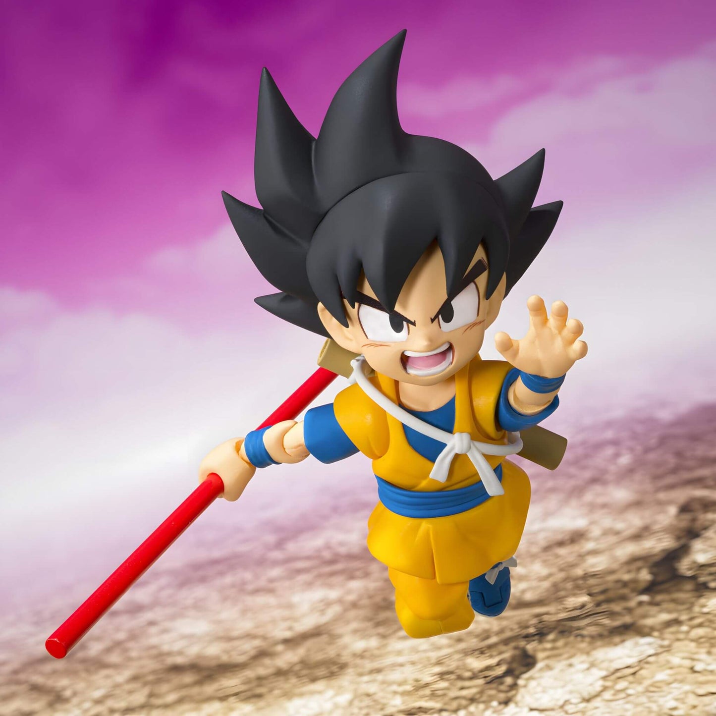 Tamashii Nations Dragon Ball Daima Goku (Mini) S.H.Figuarts AF, 2.8" Tall