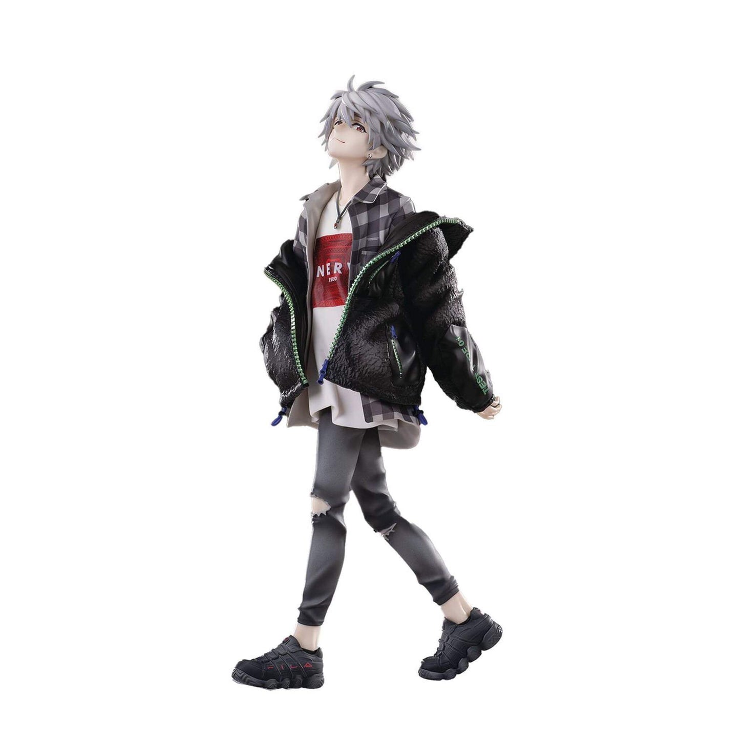 Neon Genesis Evangelion 1/7 Scale Figure of Kaworu Nagisa in a stylish outfit on a white background