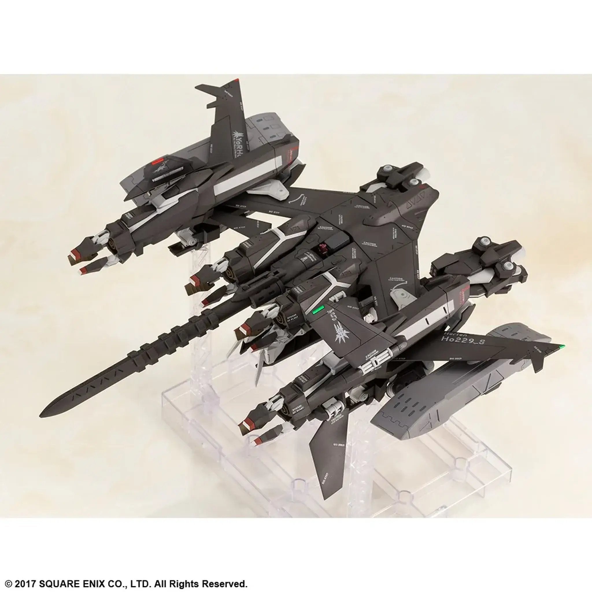 NieR:Automata Flight Unit Ho229 Type-S & 9S Plastic Model Kit